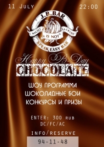 Happy B-day chocolate!