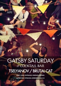 Saturday Gatsby's night!