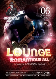 Sàxofone. Lounge&Romantique