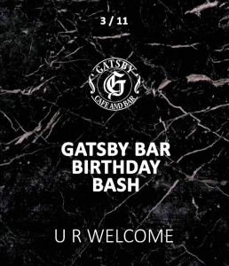 Gatsby birthday bash