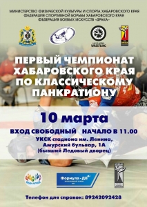 Чемпионат Хабаровского края по панкратиону