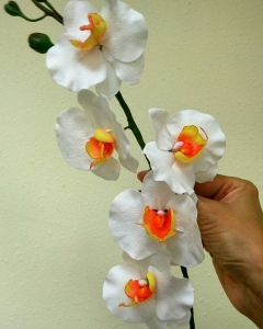 Мастер-класс по полимерной глине "Орхидея"