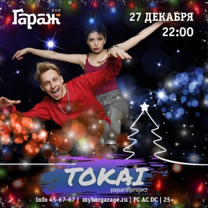Новый год с Tokai в рок-баре "Гараж" (25+)